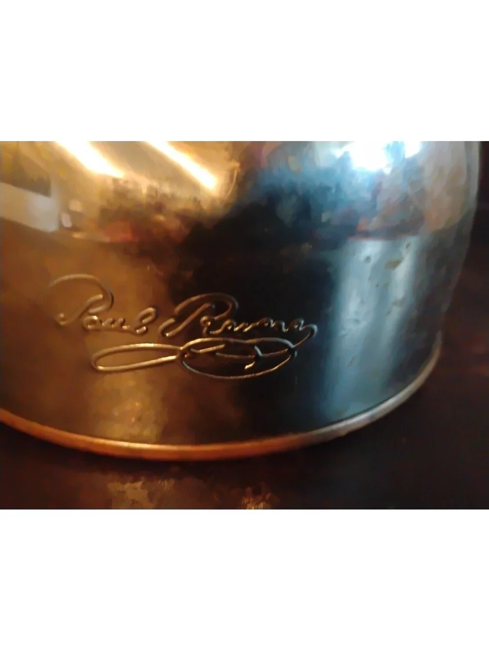 Vintage Paul Revere Ware Copper Bottom Whistling Tea Kettle Stainless Steel